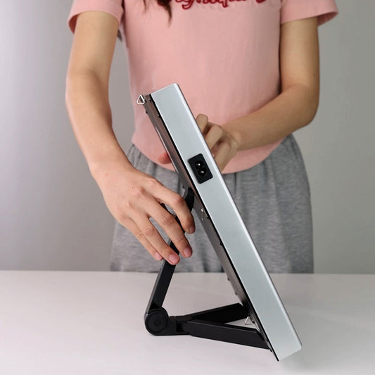 LED red light physiotherapy panel with infrared light for deep relief of muscle pain.