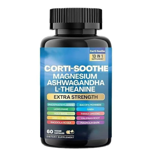 Natural Dietary Capsules for Stress Relief, Heart Support & Total Wellness