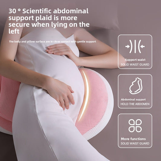 U-Shaped Full Body Maternity Pillow for Pregnancy Support, Side Sleeping & Pain Relief