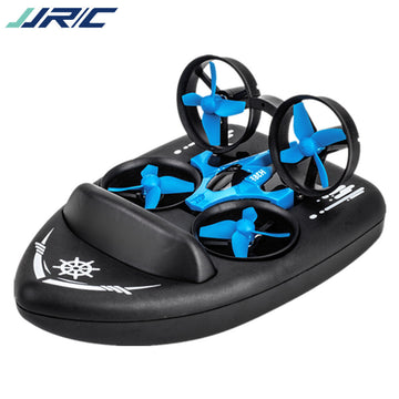 Electrically Controlled Remote Control Toy Set , Multi-Terrain Land, Water & Air RC Vehicle for Kids & Hobby Use