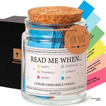 Awesome Support Message Jar, Emotional Affirmation Notes Gift Box for Encouragement, Love & Mental Wellness
